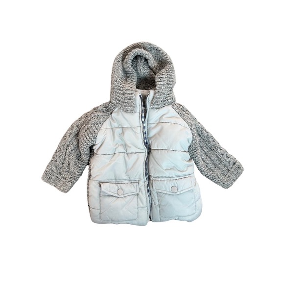 Zara Baby 18-24 months Gray Coat - Picture 1 of 5